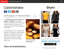 Tablet Screenshot of carbohidratos.org